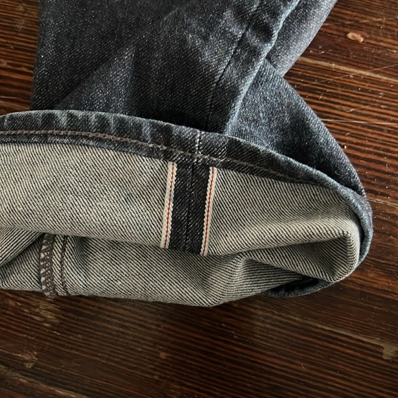 DSTLD Dark Blue Selvedge Jeans 31x30 - Picture 5 of 6